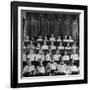 Members of the Boys Choir at St. John the Divine Episcopal Church Singing During Services-Cornell Capa-Framed Photographic Print