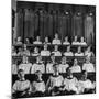 Members of the Boys Choir at St. John the Divine Episcopal Church Singing During Services-Cornell Capa-Mounted Photographic Print