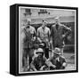 Members of the British Everest Expedition Pose for a Photograph-null-Framed Stretched Canvas