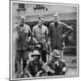 Members of the British Everest Expedition Pose for a Photograph-null-Mounted Photographic Print