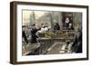 Members of the British Parliament Sworn in at the Opening of the Ceremony in 1886, England, Great B-null-Framed Giclee Print