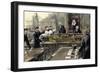 Members of the British Parliament Sworn in at the Opening of the Ceremony in 1886, England, Great B-null-Framed Giclee Print