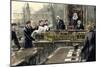 Members of the British Parliament Sworn in at the Opening of the Ceremony in 1886, England, Great B-null-Mounted Giclee Print