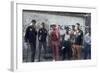 Members of the Chicago Street Gang Called 'The Blackstone Rangers', Chicago, IL, 1968-Declan Haun-Framed Photographic Print