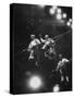 Members of the Great Wallenda Troupe Performing at Shrine Circus-null-Stretched Canvas
