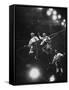 Members of the Great Wallenda Troupe Performing at Shrine Circus-null-Framed Stretched Canvas