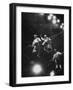 Members of the Great Wallenda Troupe Performing at Shrine Circus-null-Framed Photographic Print