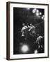 Members of the Great Wallenda Troupe Performing at Shrine Circus-null-Framed Photographic Print