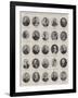 Members of the House of Commons Who Did Not Sit in the Last Parliament-null-Framed Giclee Print