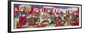 Members of the Japanese Government Discussing the Invasion of Korea-null-Framed Giclee Print