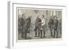 Members of the Labour Conference at Berlin Presented to the Prince of Wales-null-Framed Giclee Print