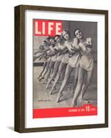 Members of the Metropolitan Opera's Ballet Company Practicing, December 28, 1936-Alfred Eisenstaedt-Framed Photographic Print