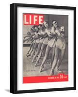 Members of the Metropolitan Opera's Ballet Company Practicing, December 28, 1936-Alfred Eisenstaedt-Framed Photographic Print