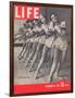 Members of the Metropolitan Opera's Ballet Company Practicing, December 28, 1936-Alfred Eisenstaedt-Framed Photographic Print