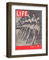 Members of the Metropolitan Opera's Ballet Company Practicing, December 28, 1936-Alfred Eisenstaedt-Framed Photographic Print