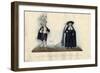 Members of the Municipal Corps in Grand Galla Dress of Deep Mourning-null-Framed Giclee Print