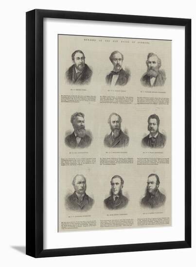 Members of the New House of Commons-null-Framed Giclee Print