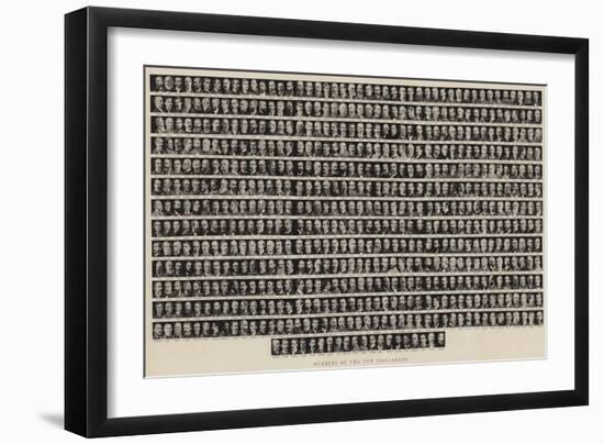 Members of the New Parliament-null-Framed Giclee Print