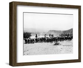 Members of the Northern Cheyenne Tribe of Montana's Tongue River Indian Reservation-null-Framed Photographic Print