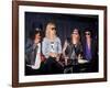 Members of the Rock Group Guns N' Roses Slash, Duff Mckagan, Axl Rose and Izzy Stradlin-null-Framed Premium Photographic Print