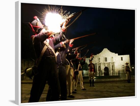 Members of the San Antonio Living History Association-null-Framed Photographic Print