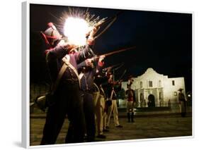 Members of the San Antonio Living History Association-null-Framed Photographic Print