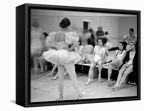 Members of the School of American Ballet Resting During Rehearsals-Alfred Eisenstaedt-Framed Stretched Canvas