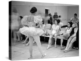 Members of the School of American Ballet Resting During Rehearsals-Alfred Eisenstaedt-Stretched Canvas