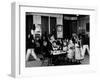 Members of the Sunbeam Club Hosting a Community Supper for Friends-Margaret Bourke-White-Framed Photographic Print