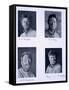 Members of the Terra Nova Expedition-Herbert Ponting-Framed Stretched Canvas