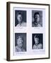 Members of the Terra Nova Expedition-Herbert Ponting-Framed Photographic Print