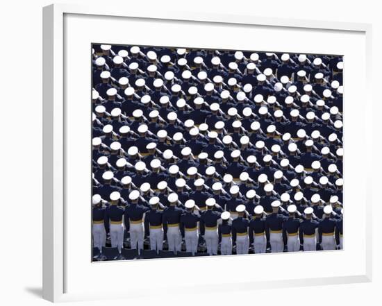 Members of the U.S. Air Force Academy-Stocktrek Images-Framed Photographic Print