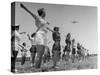 Members of the Women's Flying Training Detachment For All Civilian Women's Auxiliary Ferry Squadron-Peter Stackpole-Stretched Canvas