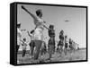 Members of the Women's Flying Training Detachment For All Civilian Women's Auxiliary Ferry Squadron-Peter Stackpole-Framed Stretched Canvas