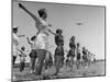 Members of the Women's Flying Training Detachment For All Civilian Women's Auxiliary Ferry Squadron-Peter Stackpole-Mounted Photographic Print