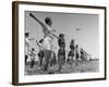 Members of the Women's Flying Training Detachment For All Civilian Women's Auxiliary Ferry Squadron-Peter Stackpole-Framed Photographic Print