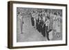 Members of the Women's Volunteer Defence Corps Being Trained in Rifle Drill, World War II, 1940-null-Framed Giclee Print