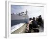 Members of Visit, Board, Search and Seizure Team Approach their Ship in Preparation for Mock Drill-Stocktrek Images-Framed Photographic Print