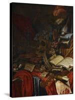 Memento Mori-Vincent Laurensz van der Vinne-Stretched Canvas