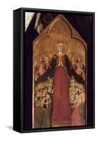 Memmi: Madonna In Heaven-Lippo Memmi-Framed Stretched Canvas