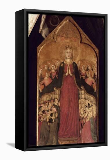 Memmi: Madonna In Heaven-Lippo Memmi-Framed Stretched Canvas