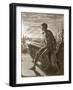 Memnon's Statue, 1731 (Engraving)-Bernard Picart-Framed Giclee Print