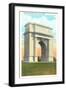 Memorial Arch, Valley Forge, Pennsylvania-null-Framed Art Print