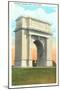 Memorial Arch, Valley Forge, Pennsylvania-null-Mounted Art Print