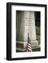 Memorial at Paul Revere's Grave in the Old Granary Burying Ground in Boston-John Woodworth-Framed Photographic Print