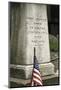 Memorial at Paul Revere's Grave in the Old Granary Burying Ground in Boston-John Woodworth-Mounted Photographic Print