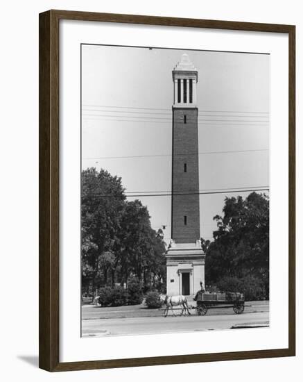 Memorial Bell Tower in Honor of Denny Chimes-Alfred Eisenstaedt-Framed Photographic Print