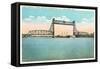 Memorial Bridge, Portsmouth, New Hampshire-null-Framed Stretched Canvas