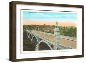 Memorial Bridge, Roanoke, Virginia-null-Framed Art Print