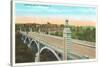 Memorial Bridge, Roanoke, Virginia-null-Stretched Canvas